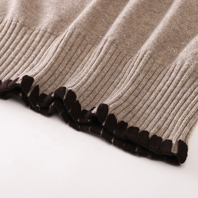 Women Wool Cashmere Sweater 125
