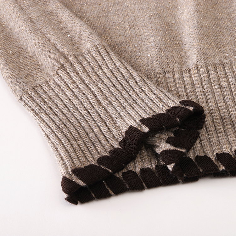 Women Wool Cashmere Sweater 125