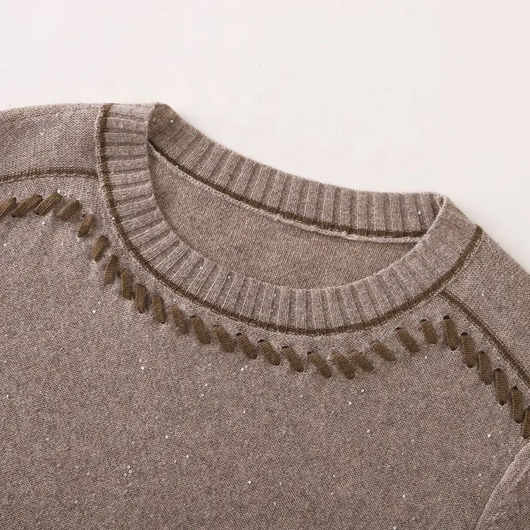 Women Wool Cashmere Sweater 134