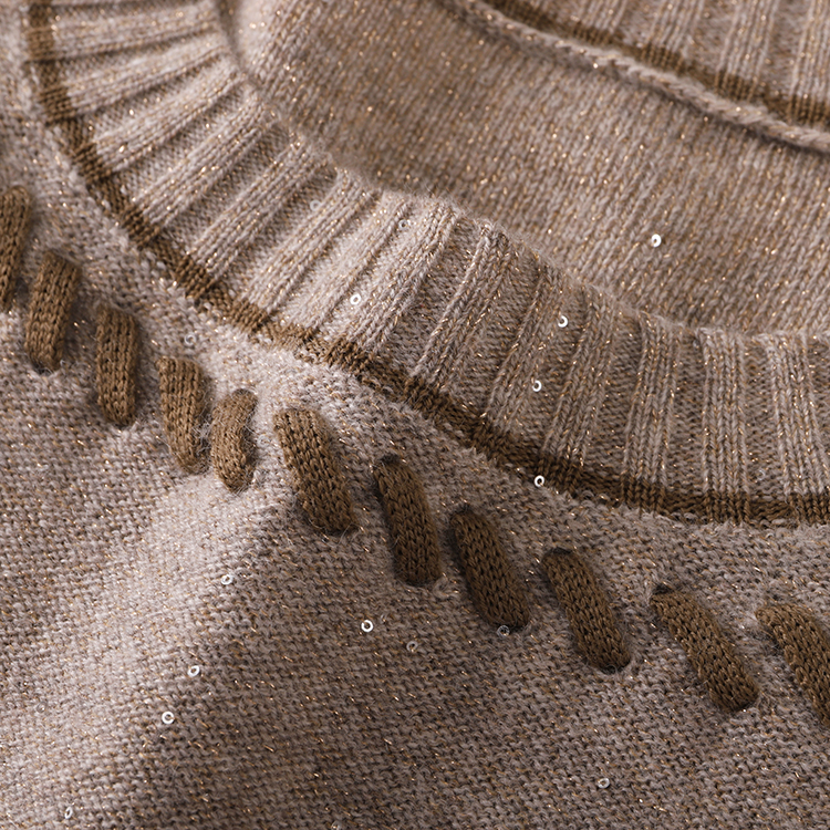 Women Wool Cashmere Sweater 134