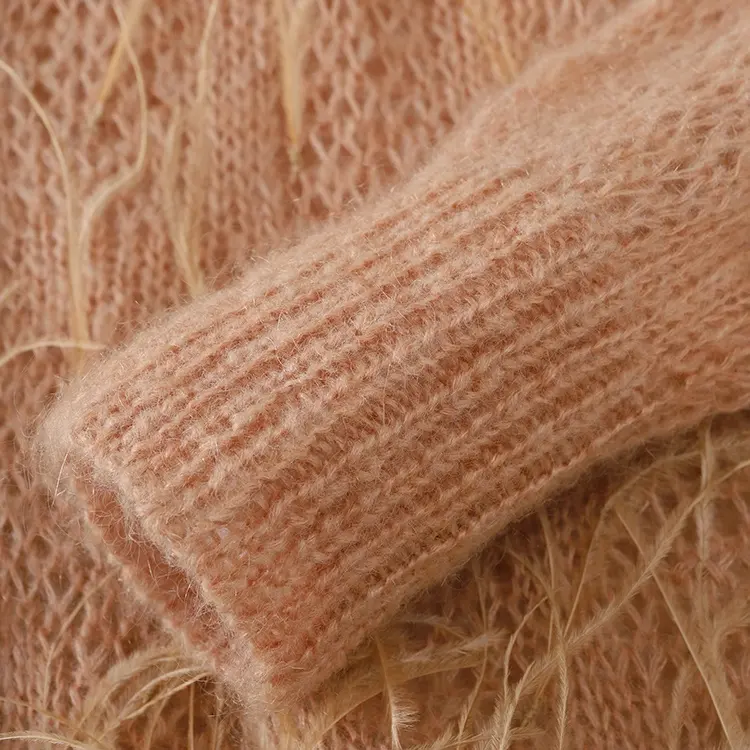 Women Wool Mohair Cardigan 169