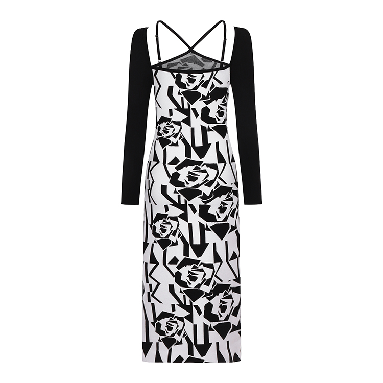 Women Knit Dress 188