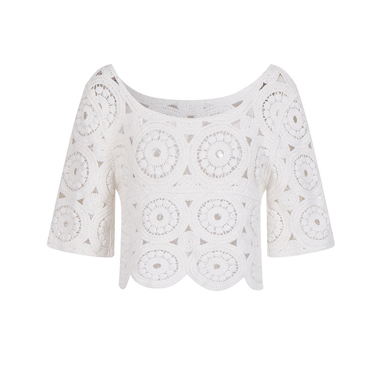 Women crochet sweater 525