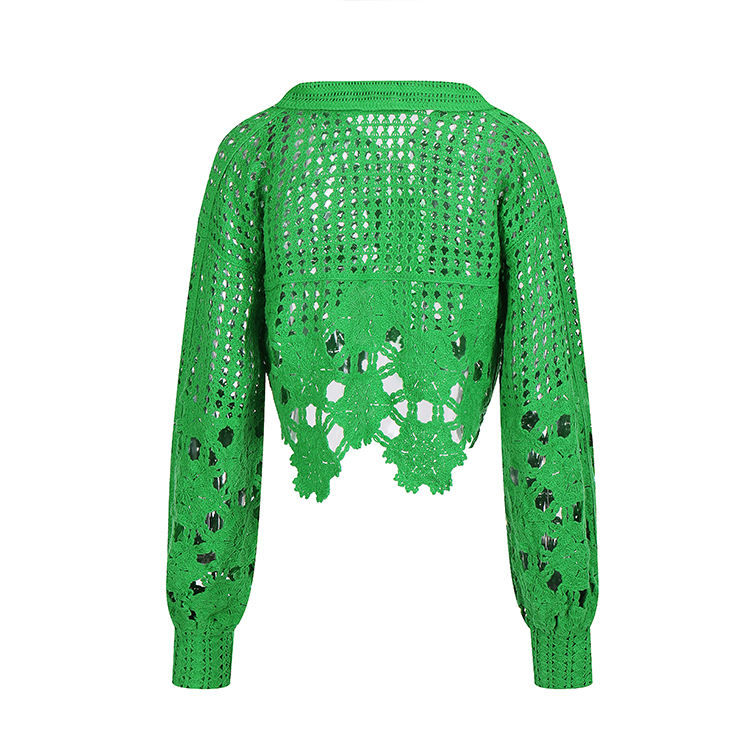 Women crochet sweater 526