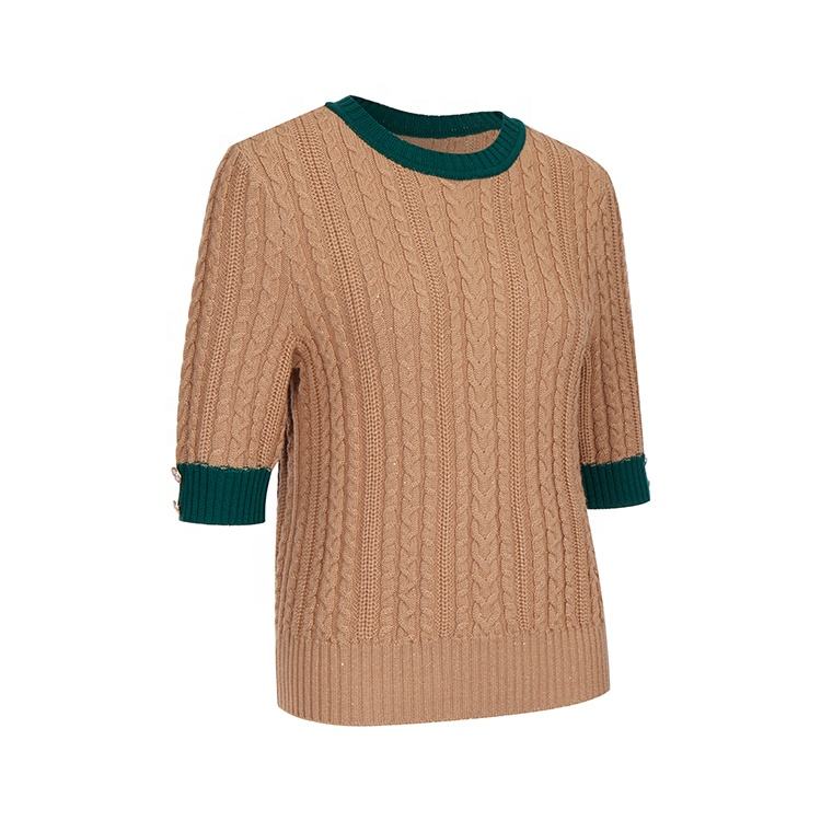 Women Wool Sweater 536