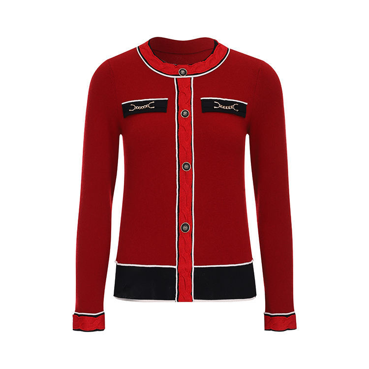 Women Wool Cashmere Sweater 545