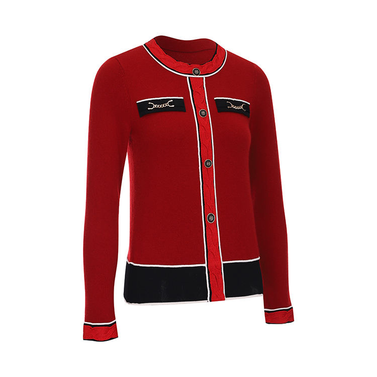 Women Wool Cashmere Sweater 545