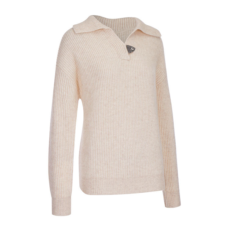 Women Wool Cashmere Sweater 551