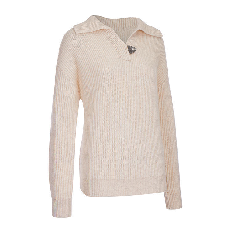 Women Wool Cashmere Sweater 551