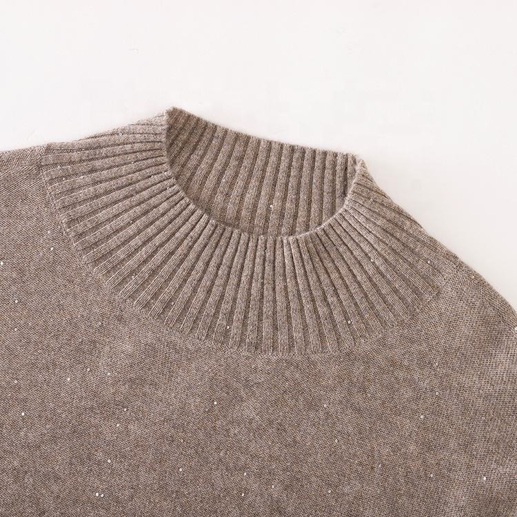 Women Wool Cashmere Sweater 553