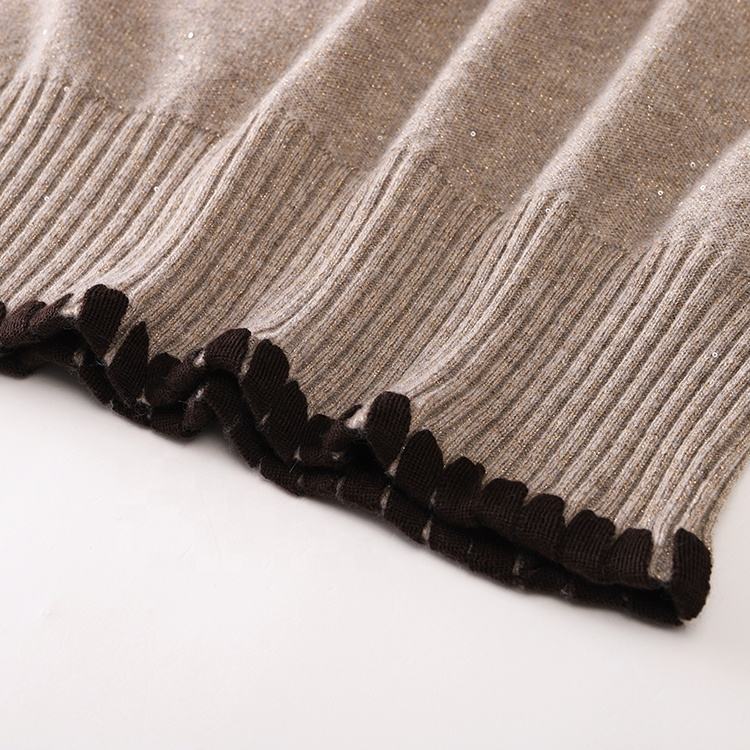 Women Wool Cashmere Sweater 553