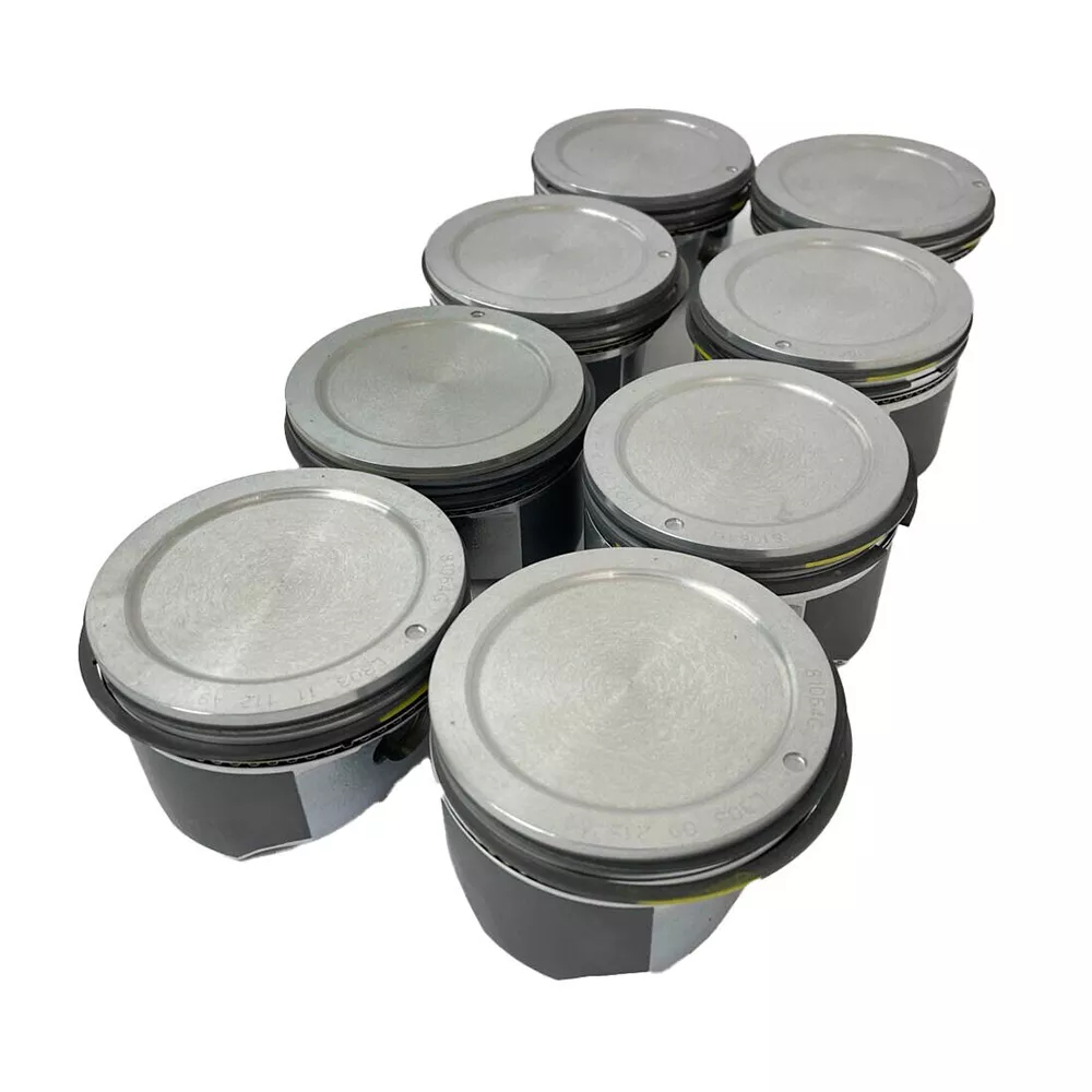 89060484 Standard Size Pistons w/Rings Floating Pin Design for LM7 L59 LM4 GEN III LS GM 5.3L