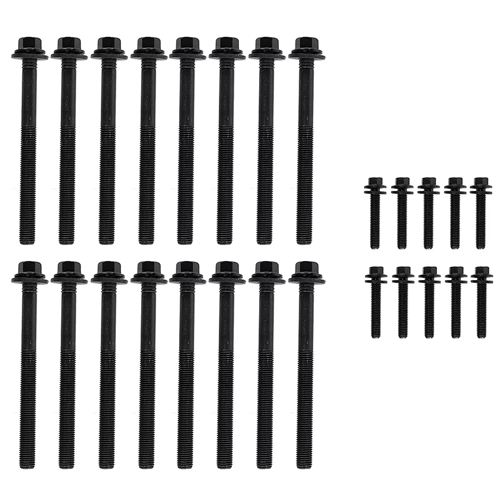 Head Bolts Set For 03-09 Chrysler Dodge Jeep Ram 5.7L 6.1L 6.4L V8 16V VIN Codes 2 D W Repair