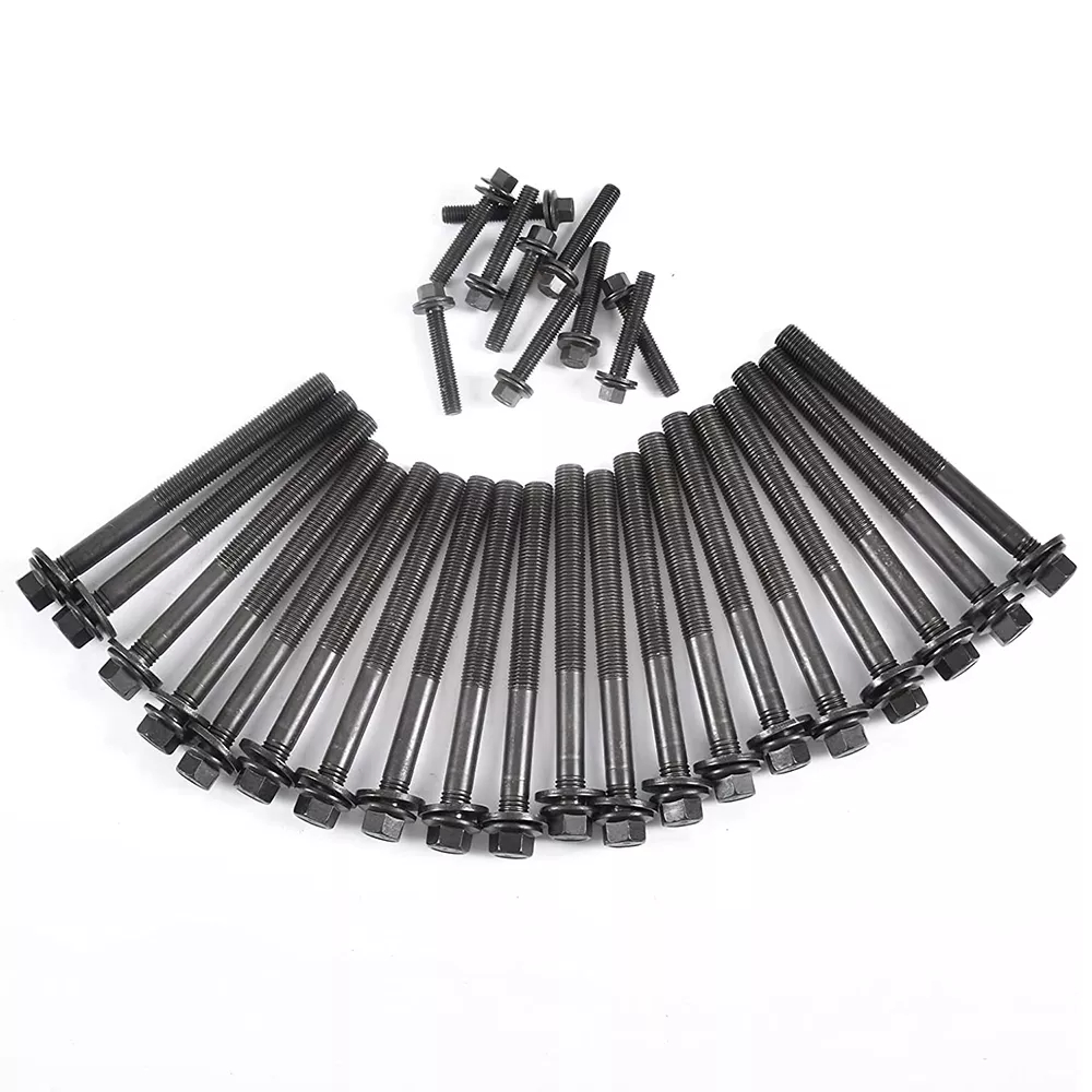 Head Bolts Set For 03-09 Chrysler Dodge Jeep Ram 5.7L 6.1L 6.4L V8 16V VIN Codes 2 D W Repair