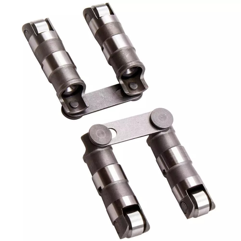 16 Pcs Hydraulic Roller Lifters Bar Small Block For Chevy SBC 350 265 - 400 V8