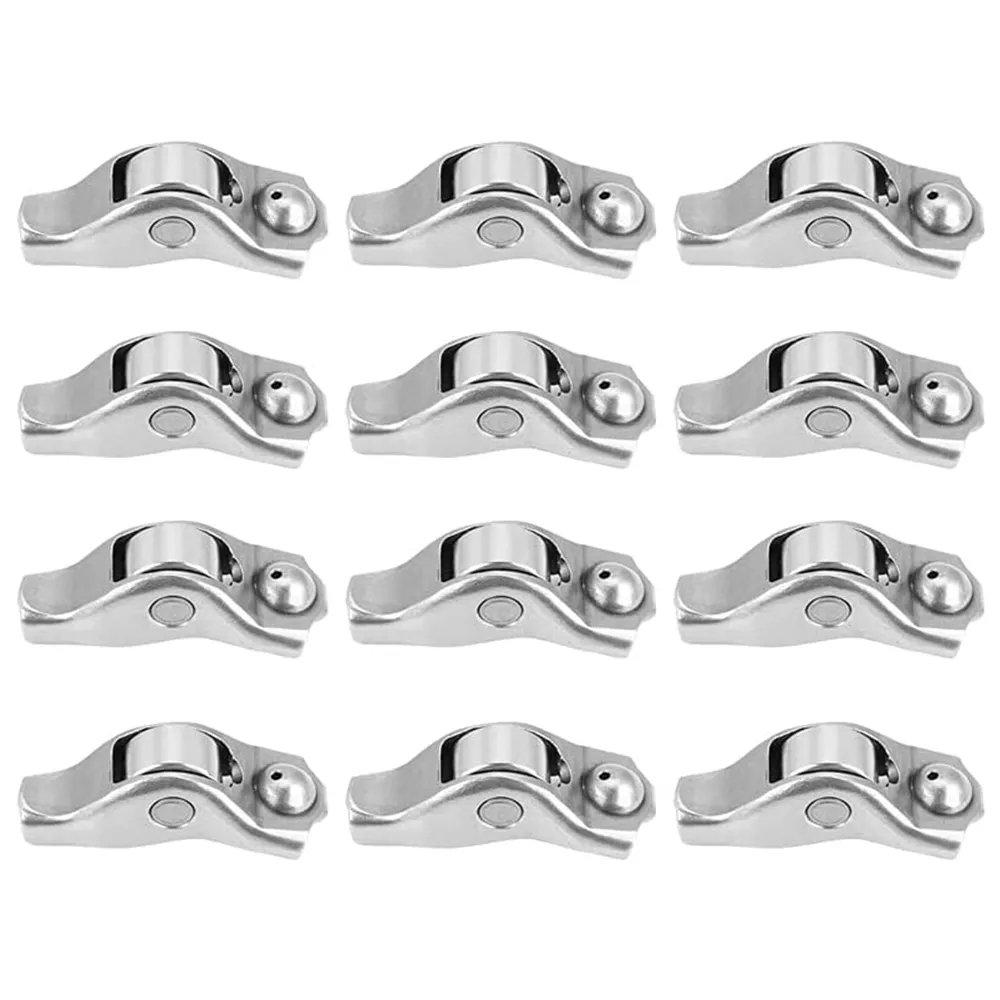 3L3Z-6564-BA 12Pcs Rocker Arm Set For Ford Mustang F150 Explorer Expedition Lincoln Navigator Mercury Mountaineer 4.6 L 5.4L V8 2005-2010