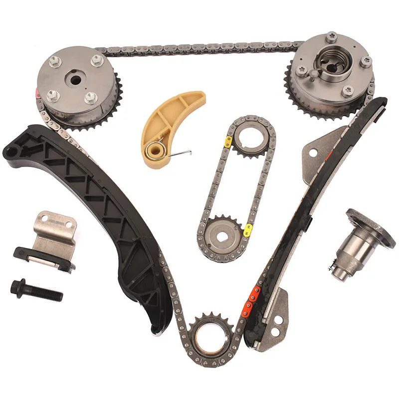 2 VVT TIMING CHAIN KIT for TOYOTA COROLLA 09-15 MATRIX 09-13 PRIUS 1.8L 1ZR 2ZR