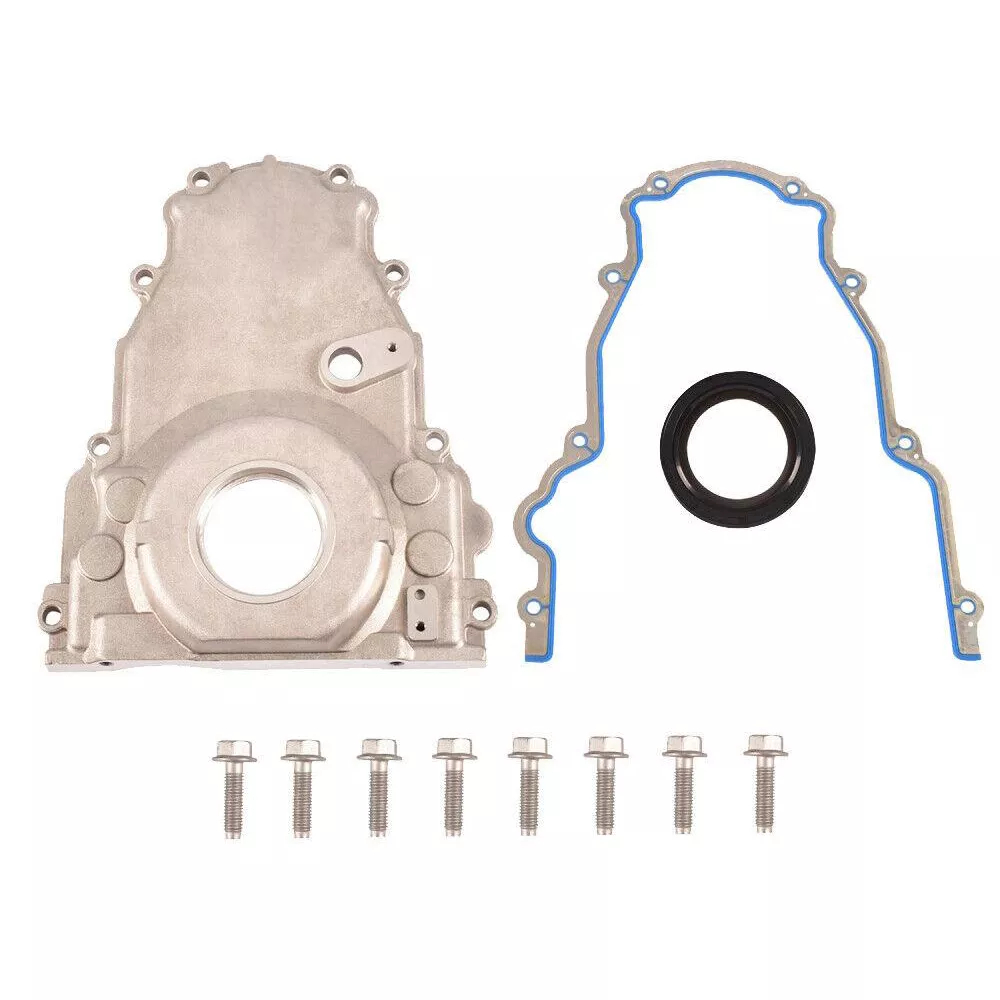For Chevy LS2 LS3 Non-VVT Gen IV LSXEngine Timing Cover GM 12633906 12600326