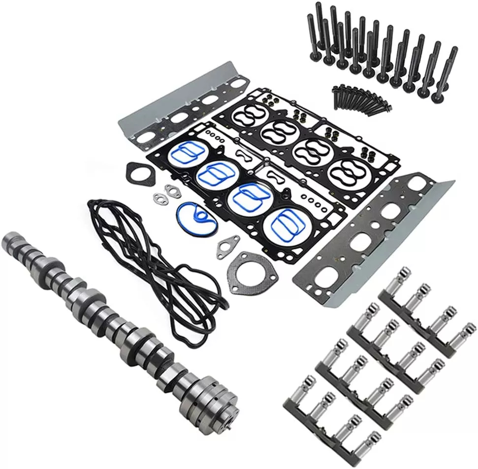 NON MDS Lifter Camshaft Kit Replacement for Chrysler 300 Jeep Grand Cherokee Dodge Charger Challenger 5.7L HEMI 2009-2018 Part# 5038784AD 5038686AA 53022372AA