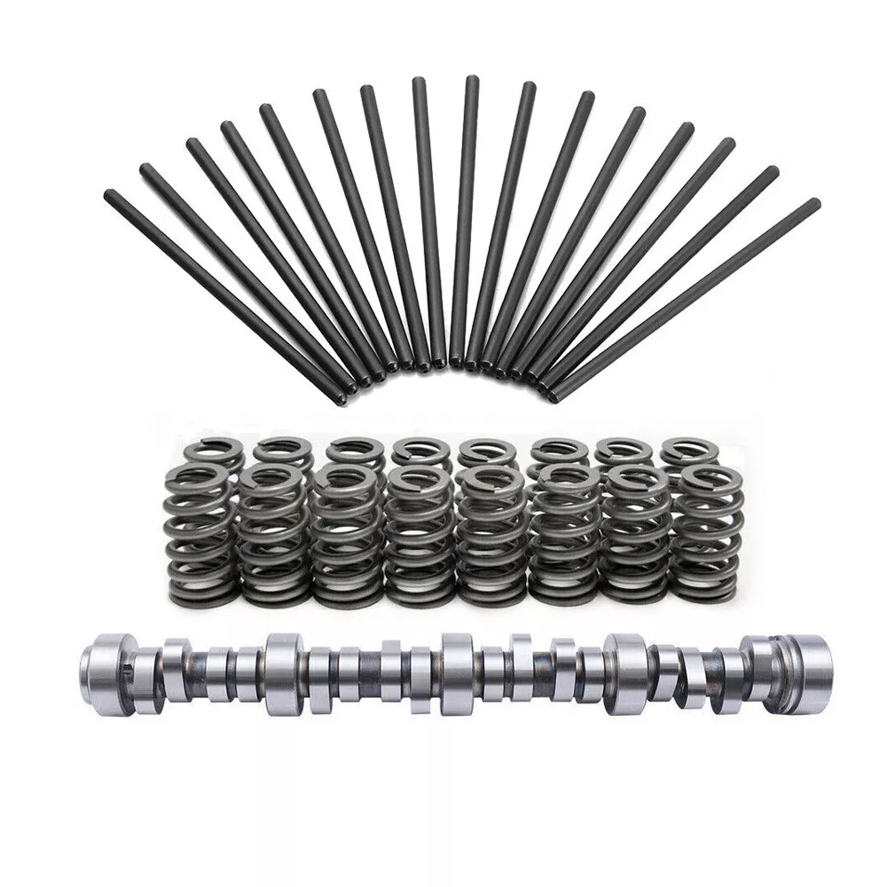 Stage 2 Camshaft for LS LQ + pac1218 Springs and 7.400 Pushrods 4.8 5.3 5.7 6.0 6.2