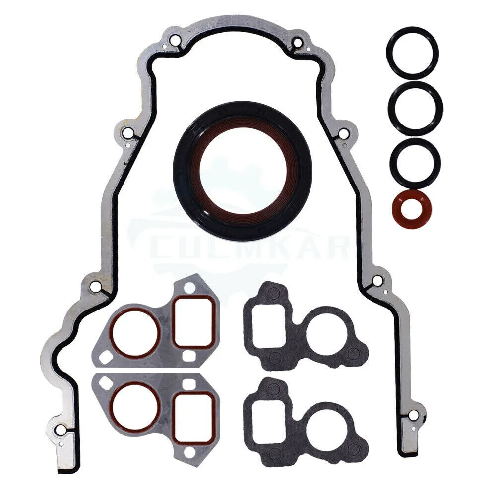 High Volume Oil Pump Change Kit + Gaskets Timing Chain Kit 4.8L 5.3L 6.0L for chevy GM LS