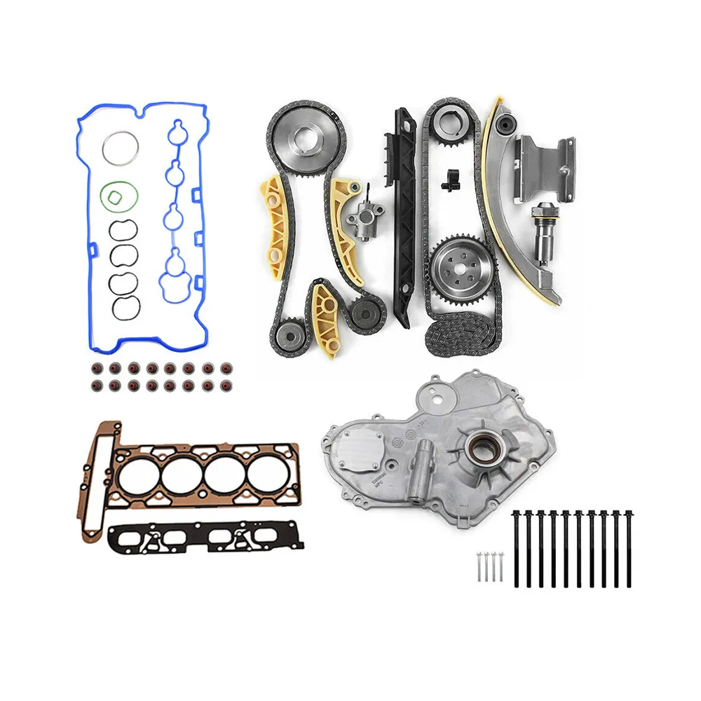Timing Chain Kit MLS Head Gasket Set for 08-15 Chevrolet Malibu Equinox L4 2.4L