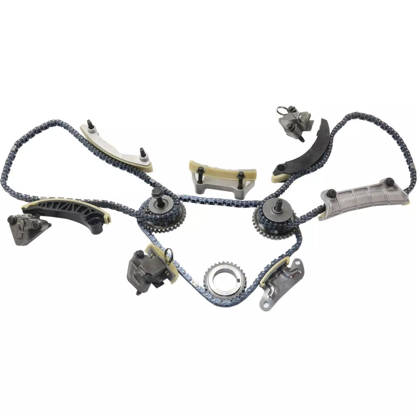 Timing Chain Kit and Timing Cover Gasket For 2008-2013 Chevrolet Equinox 2008-2016 Buick Enclave DOHC