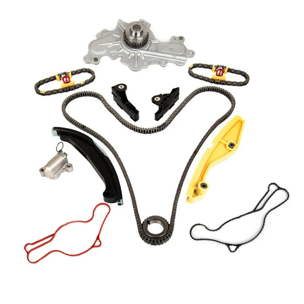Timing Chain Kit Water Pump Fit Ford Edge Taurus Lincoln MKS MKX 3.5 3.7L 13-17