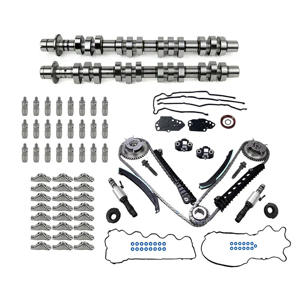 Camshaft kit +Timing Chain Cam Phasers kit For 2005-2008 Ford Expedition 5.4L 3V