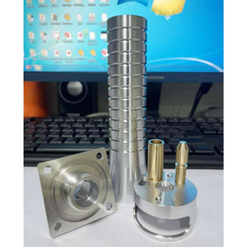 Square aluminum alloy through ball valve, engine lubrication joint, automotive parts