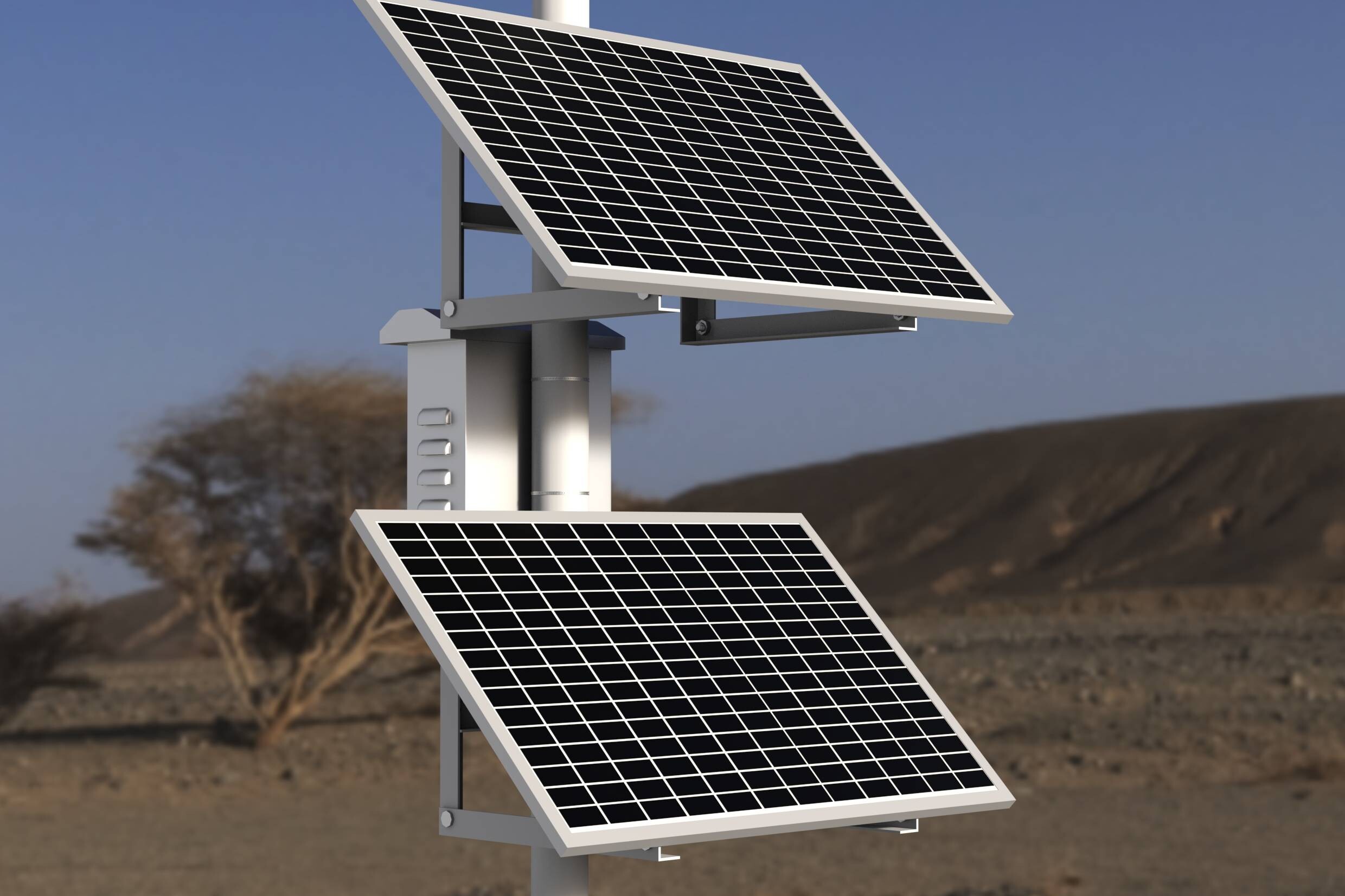 Solar Power Supply System  with Power-grade Blade Battery