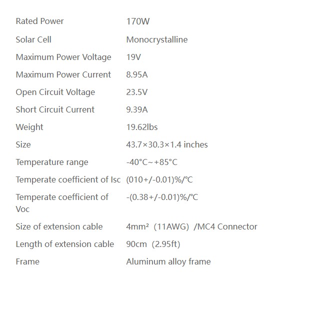 170W 12V 170W 12V