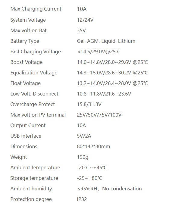 PWM-solar controller 10A PWM-solar controller 10A