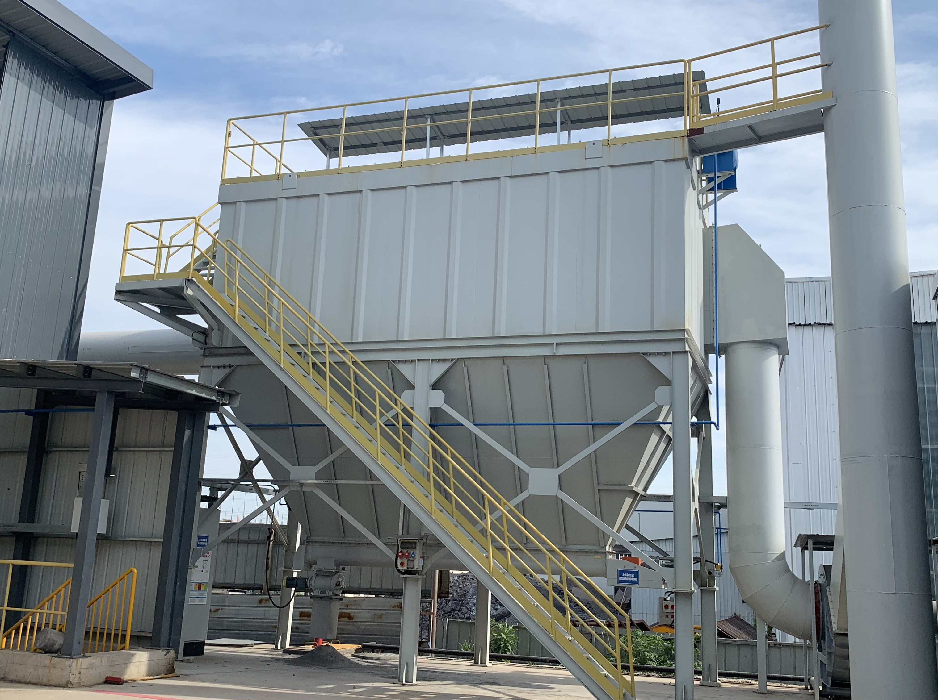 Rock wool board production line