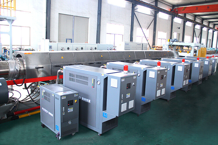 Extruded polystyrene board production line