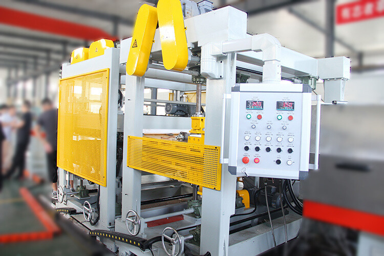 Extruded polystyrene board production line