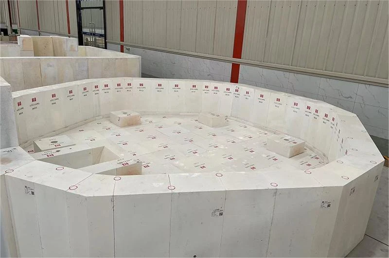 fused cast AZS blocks
