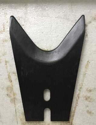 shear blade for glass feeding machine