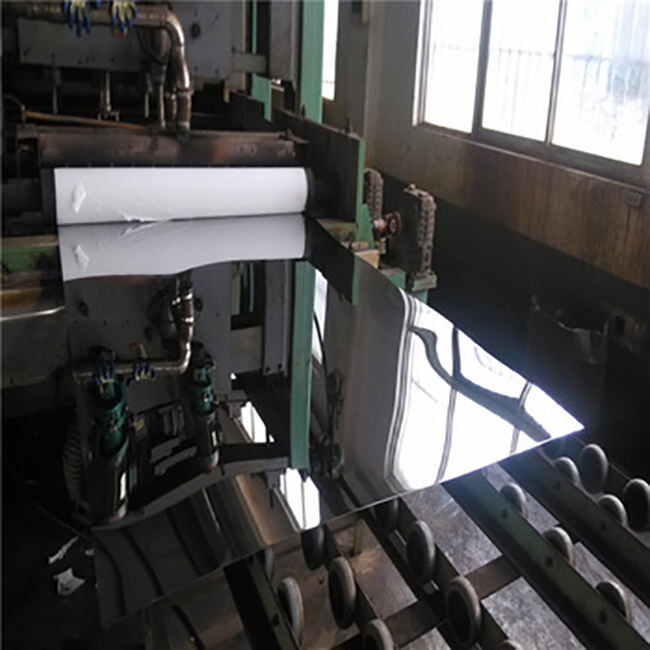 Stainless steel mirror sheet