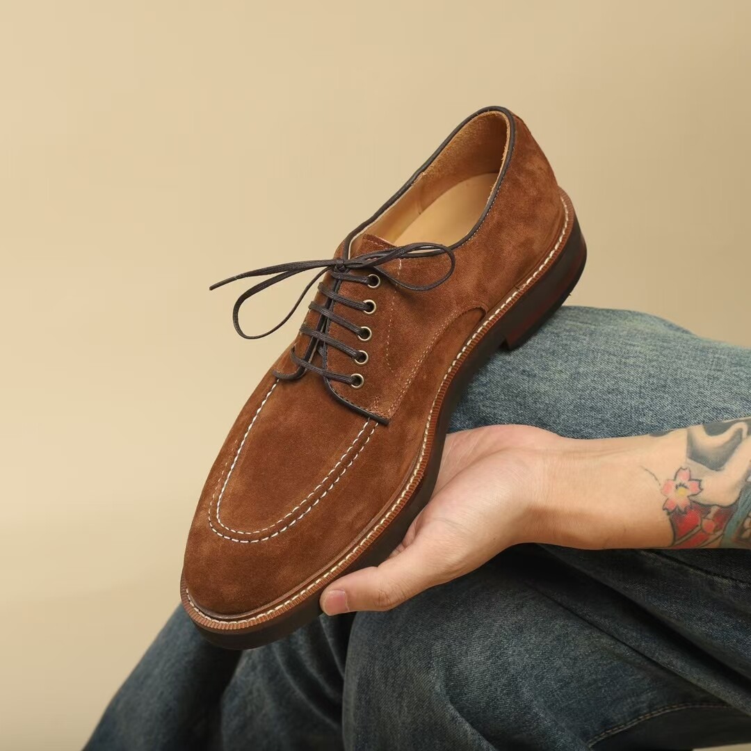Leather shoes