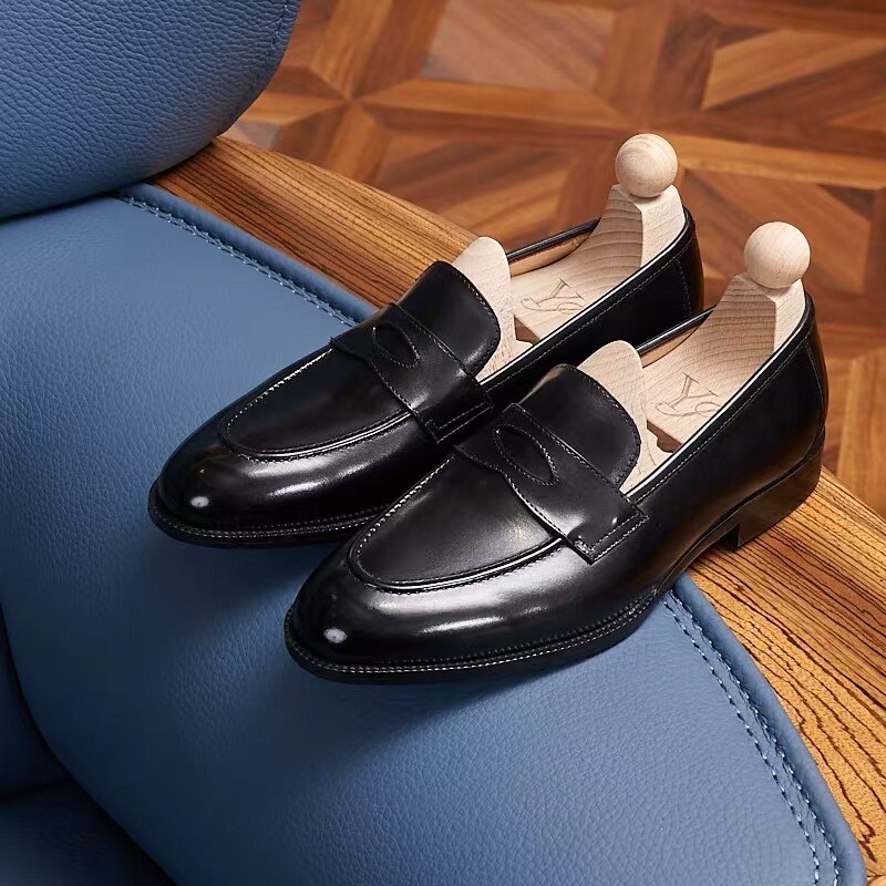 Leather shoes