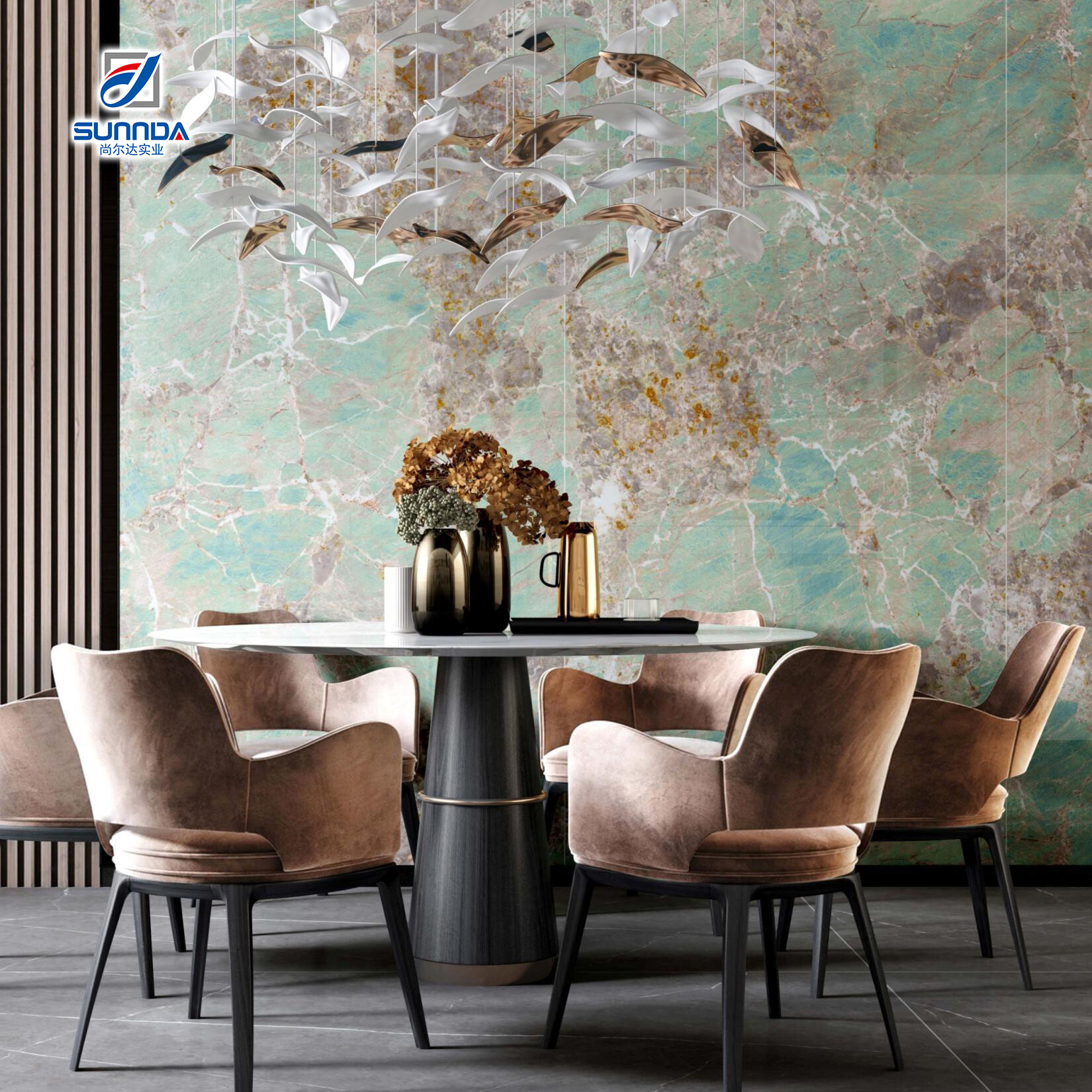 Sintered stone slab tiles 