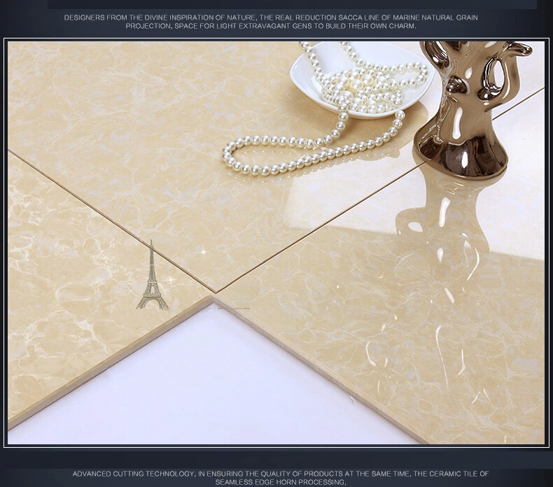 Polished porcelain tiles 