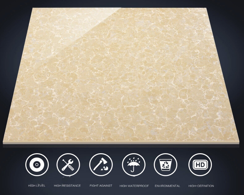 Polished porcelain tiles 