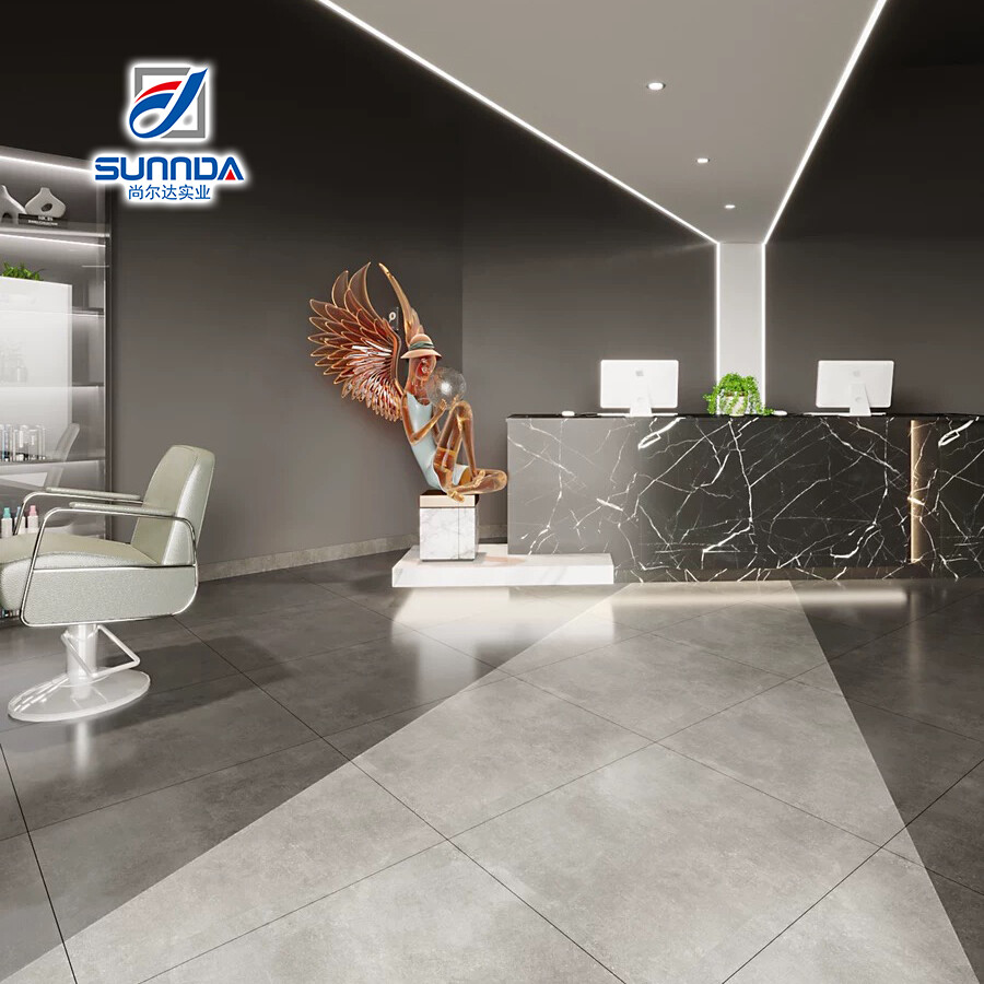 Rustic porcelain tiles 