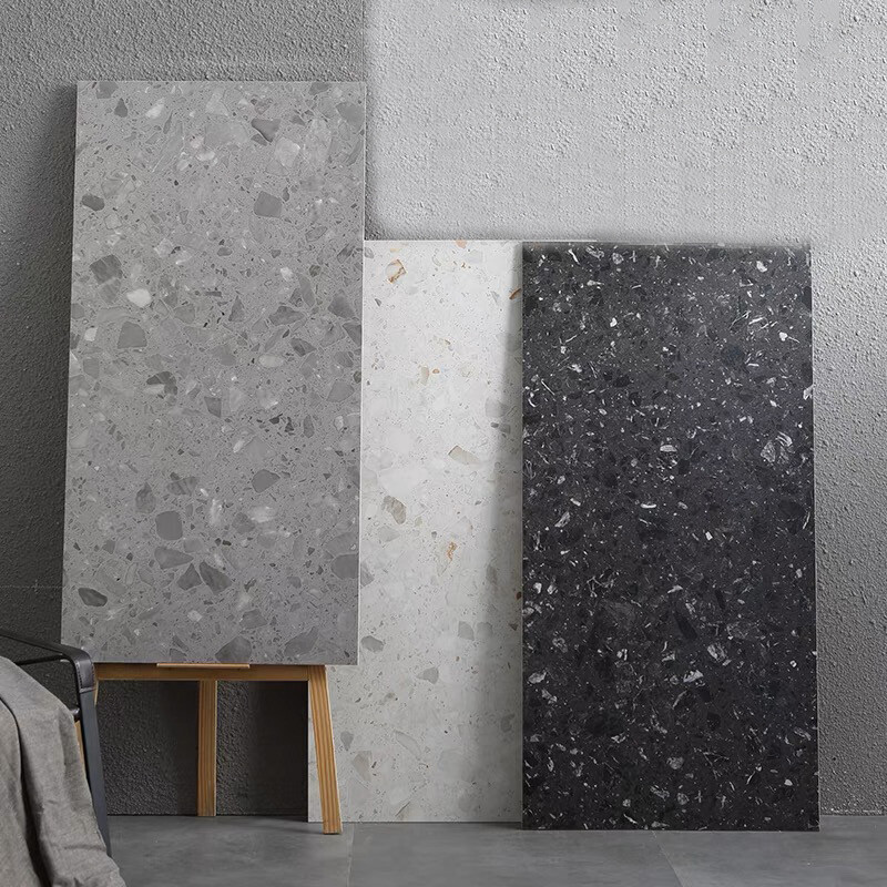 Rustic porcelain tiles 