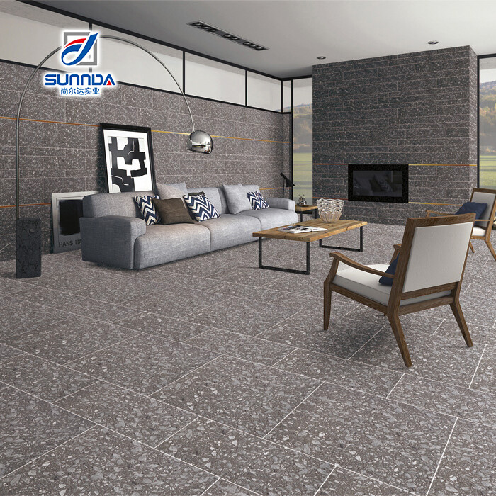 Rustic porcelain tile