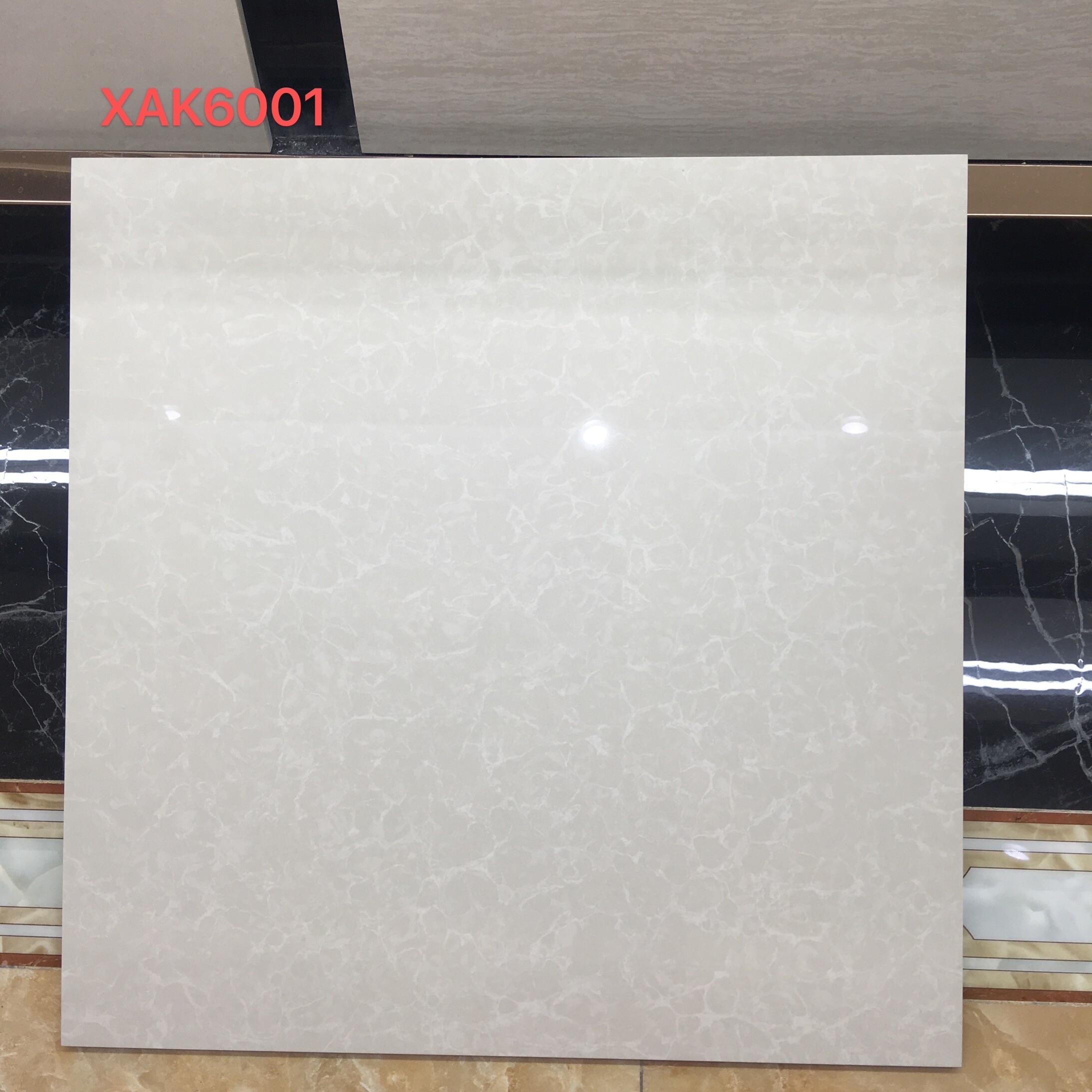 Polished porcelain tiles 