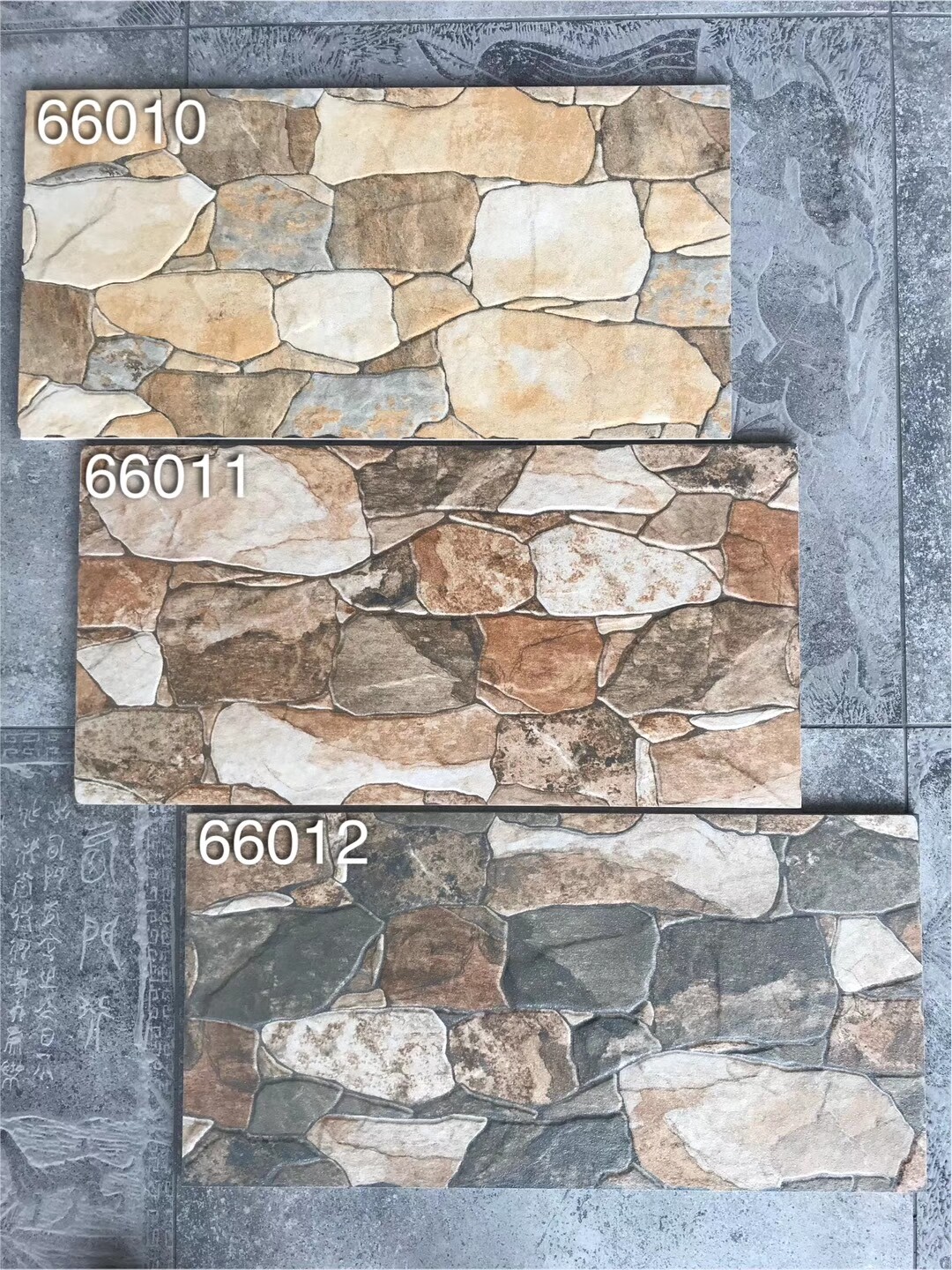 Exterior wall tiles 