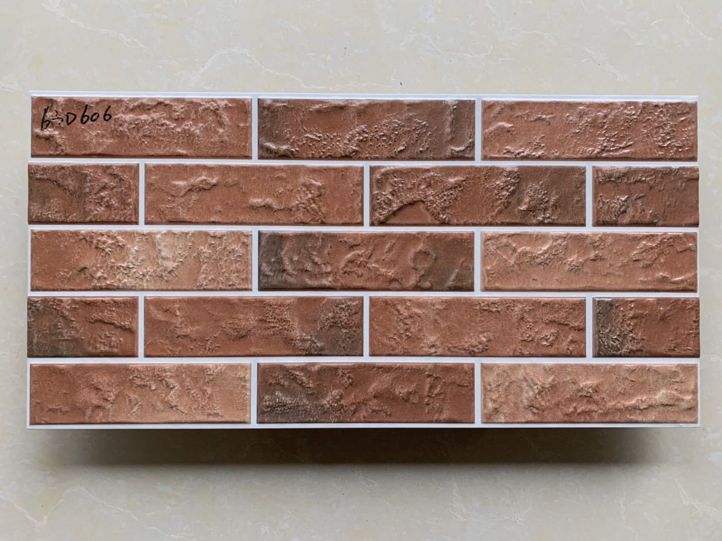 Exterior wall tiles